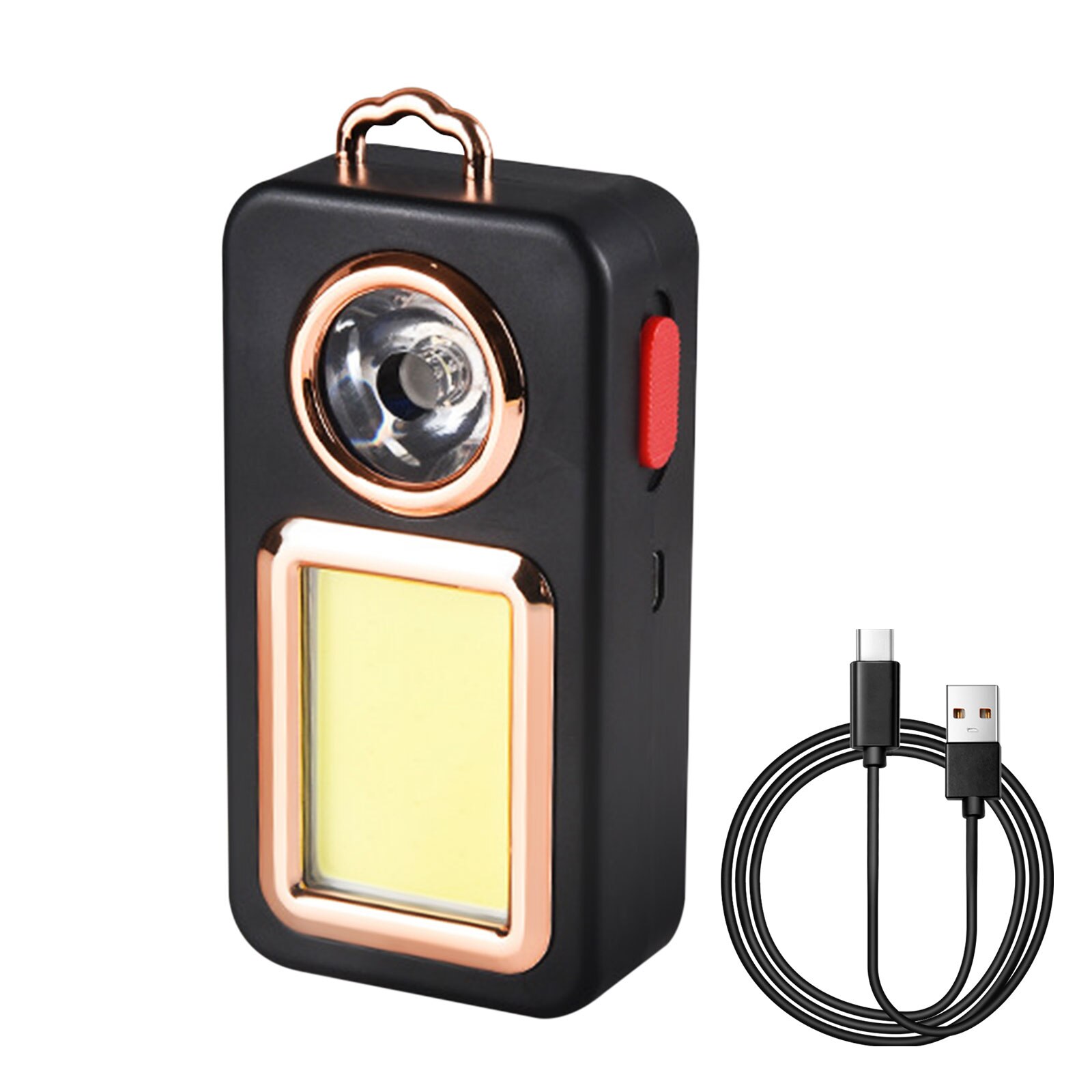 Cheap Goat Tents LED Camping Light USB Rechargeable 2 Gears Outdoor Tent Lamp Travel Lamp Portable Lanterns Emergency Lighting Tool   
